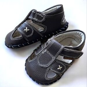 PediPed - Brown Sandals sz 0-6months/2.5